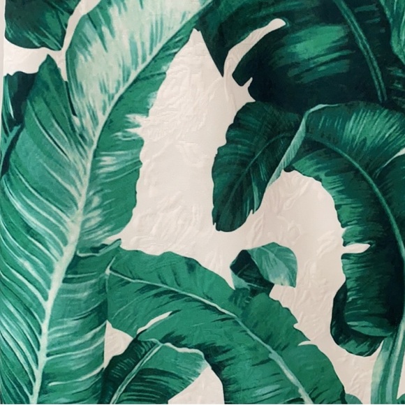 VESTIQUE palm print dress! Lined and size S Worn once! - Picture 3 of 5